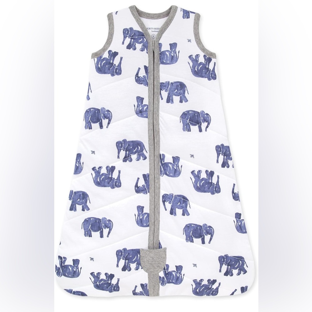 Burt’s Bees quilted sleep sack for 12-18 months.